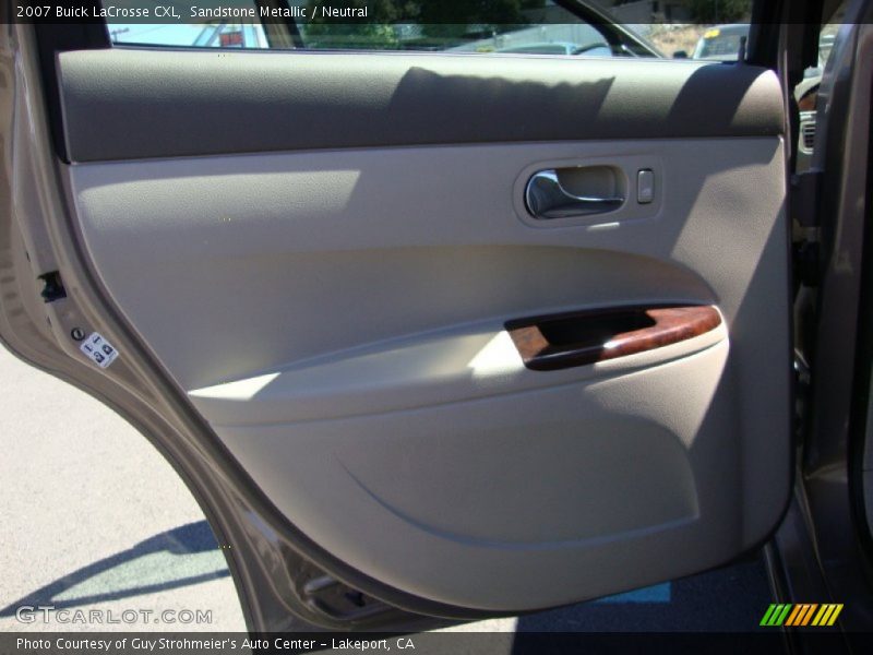 Sandstone Metallic / Neutral 2007 Buick LaCrosse CXL