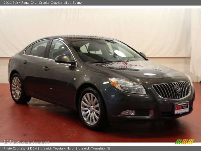 Granite Gray Metallic / Ebony 2011 Buick Regal CXL