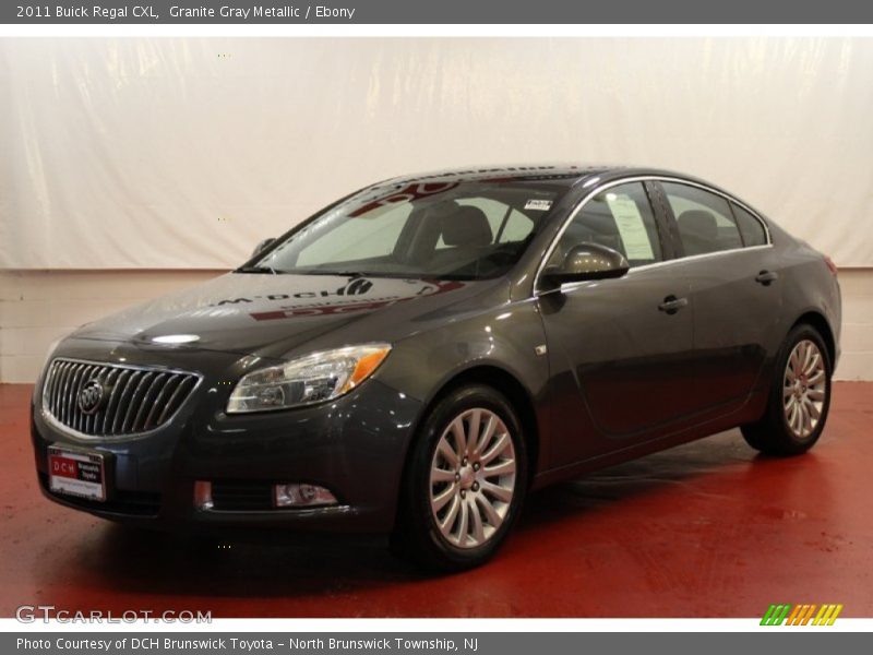 Granite Gray Metallic / Ebony 2011 Buick Regal CXL