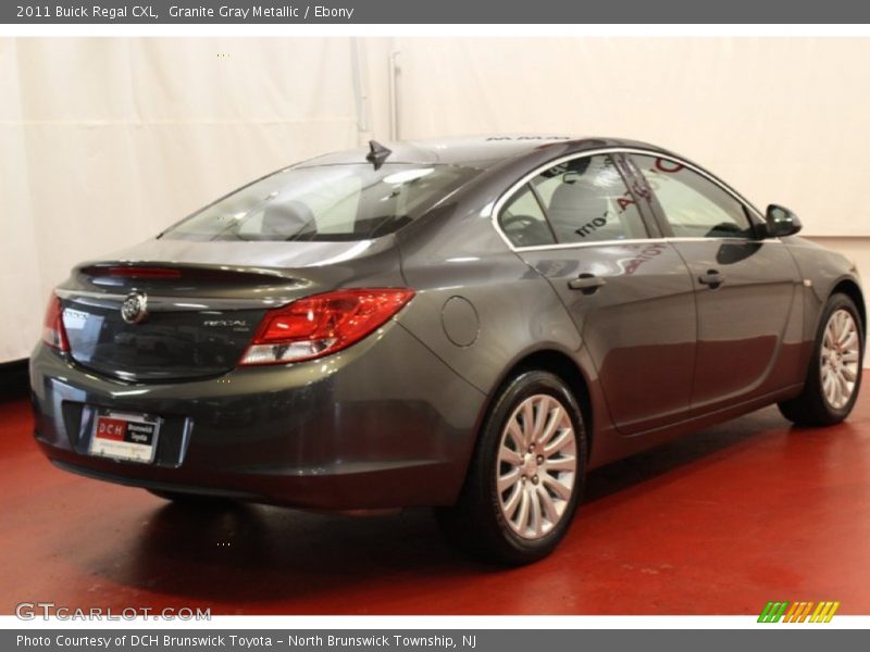 Granite Gray Metallic / Ebony 2011 Buick Regal CXL