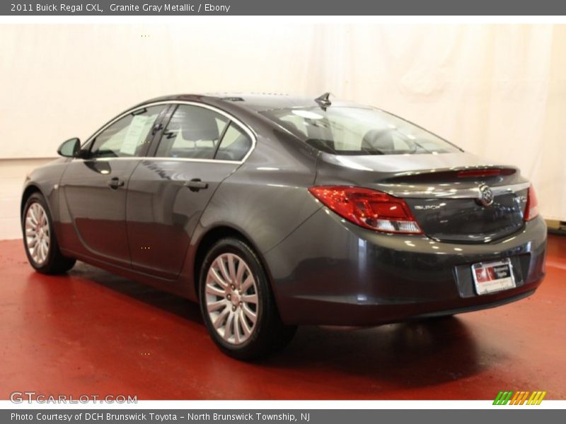 Granite Gray Metallic / Ebony 2011 Buick Regal CXL