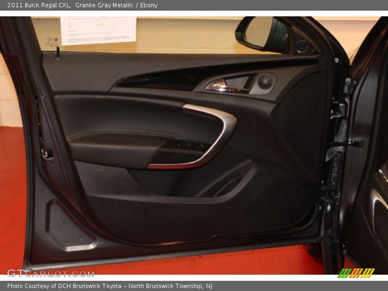 Granite Gray Metallic / Ebony 2011 Buick Regal CXL