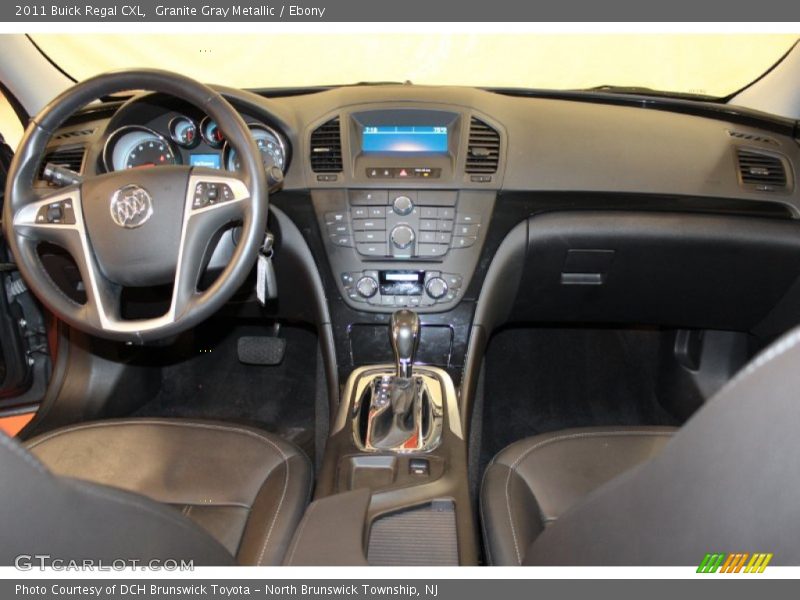 Granite Gray Metallic / Ebony 2011 Buick Regal CXL