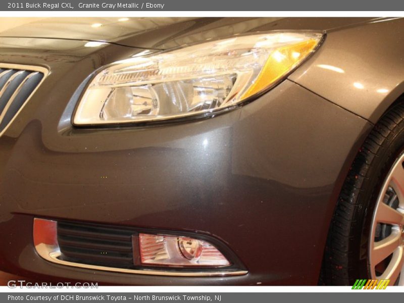 Granite Gray Metallic / Ebony 2011 Buick Regal CXL
