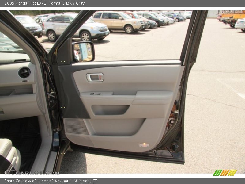 Formal Black / Gray 2009 Honda Pilot EX-L