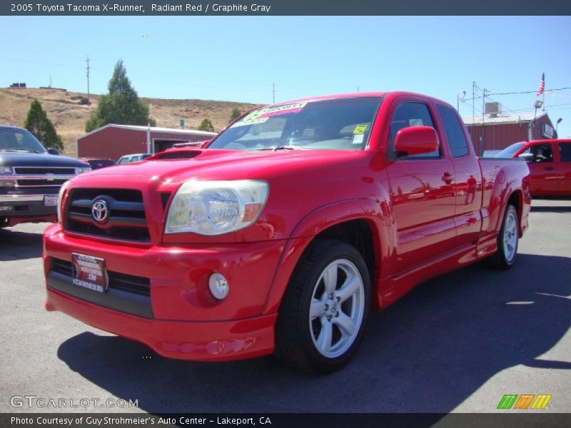 Radiant Red / Graphite Gray 2005 Toyota Tacoma X-Runner