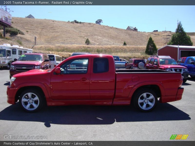 Radiant Red / Graphite Gray 2005 Toyota Tacoma X-Runner