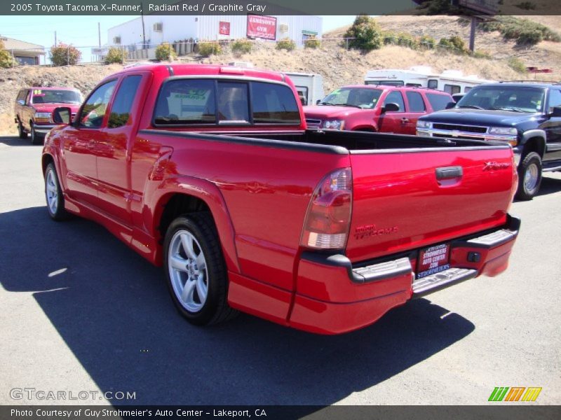 Radiant Red / Graphite Gray 2005 Toyota Tacoma X-Runner