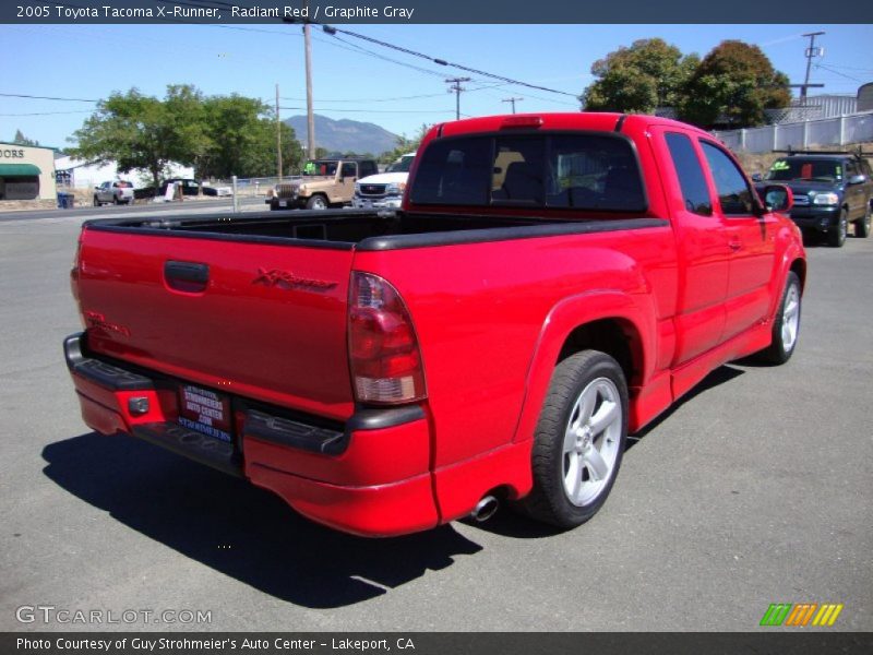 Radiant Red / Graphite Gray 2005 Toyota Tacoma X-Runner