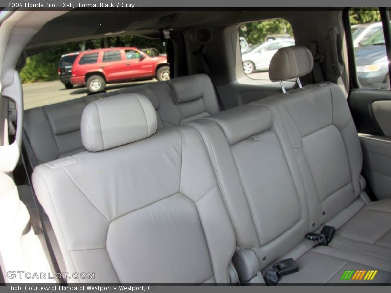 Formal Black / Gray 2009 Honda Pilot EX-L