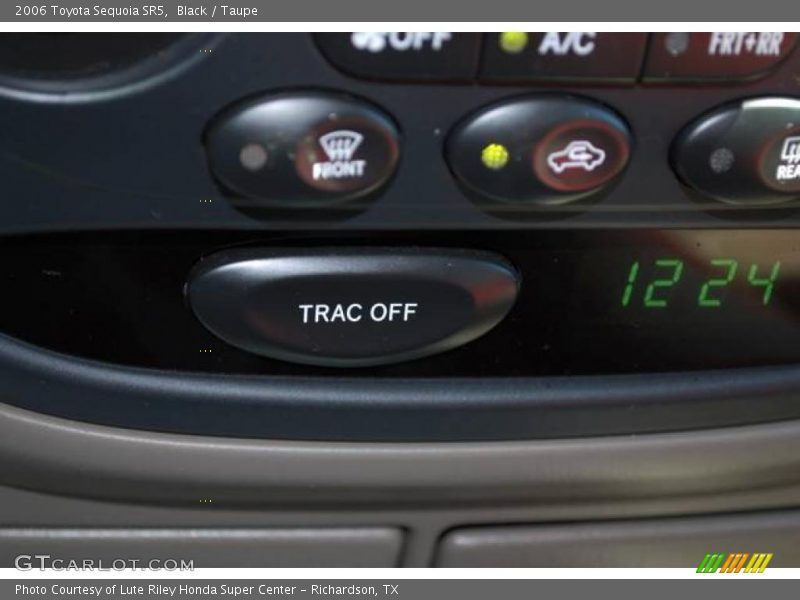 Black / Taupe 2006 Toyota Sequoia SR5