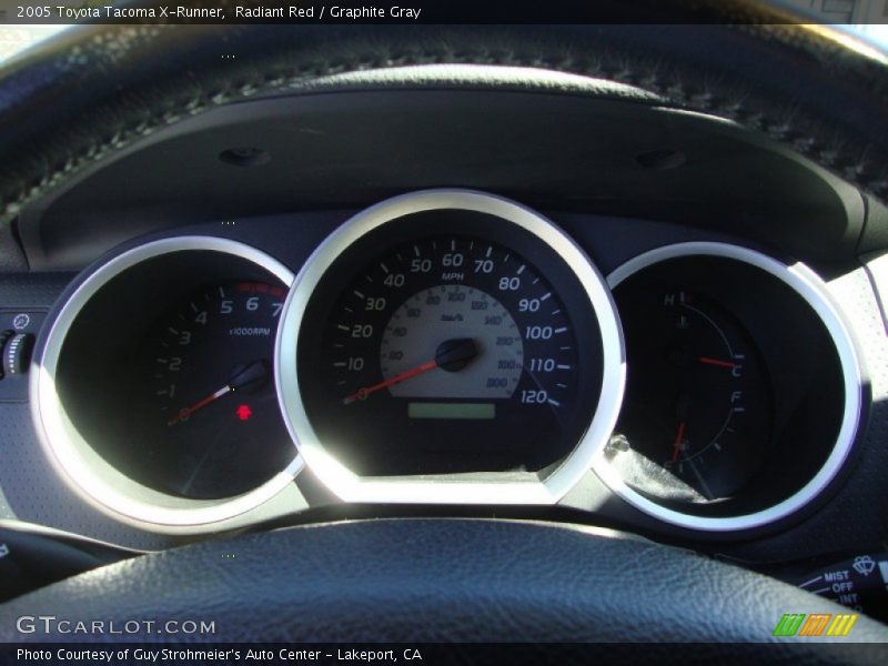 Radiant Red / Graphite Gray 2005 Toyota Tacoma X-Runner