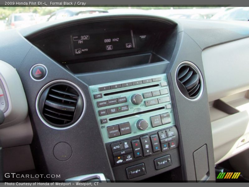 Formal Black / Gray 2009 Honda Pilot EX-L