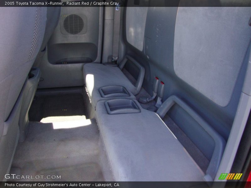 Rear Seat of 2005 Tacoma X-Runner
