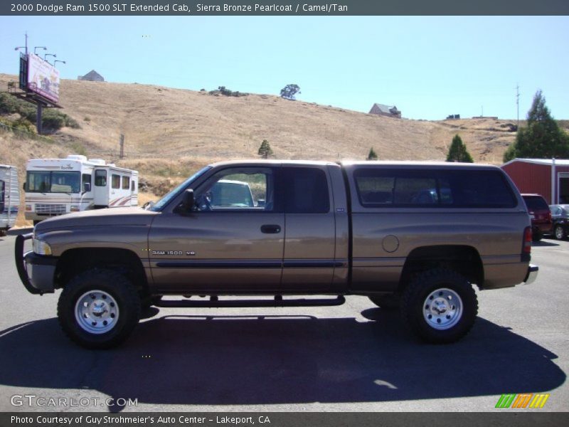 Sierra Bronze Pearlcoat / Camel/Tan 2000 Dodge Ram 1500 SLT Extended Cab