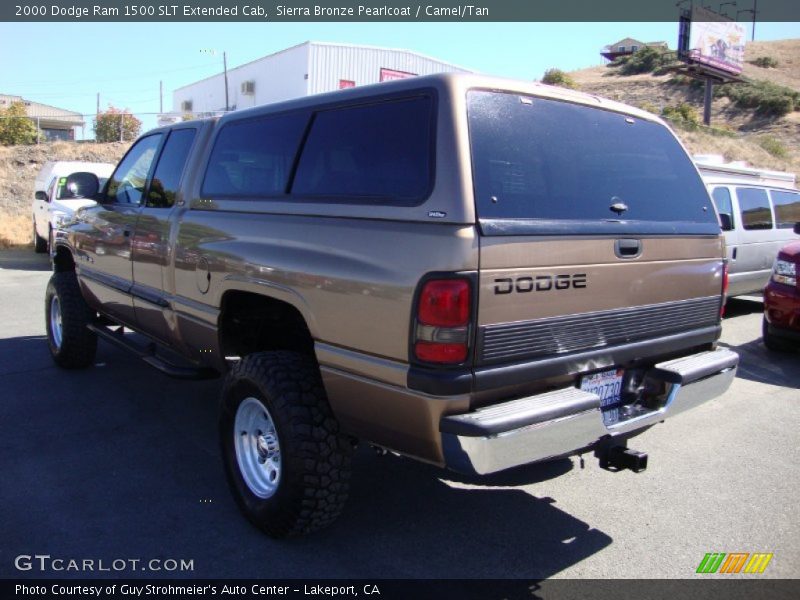 Sierra Bronze Pearlcoat / Camel/Tan 2000 Dodge Ram 1500 SLT Extended Cab