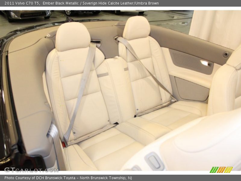 Ember Black Metallic / Soverign Hide Calcite Leather/Umbra Brown 2011 Volvo C70 T5