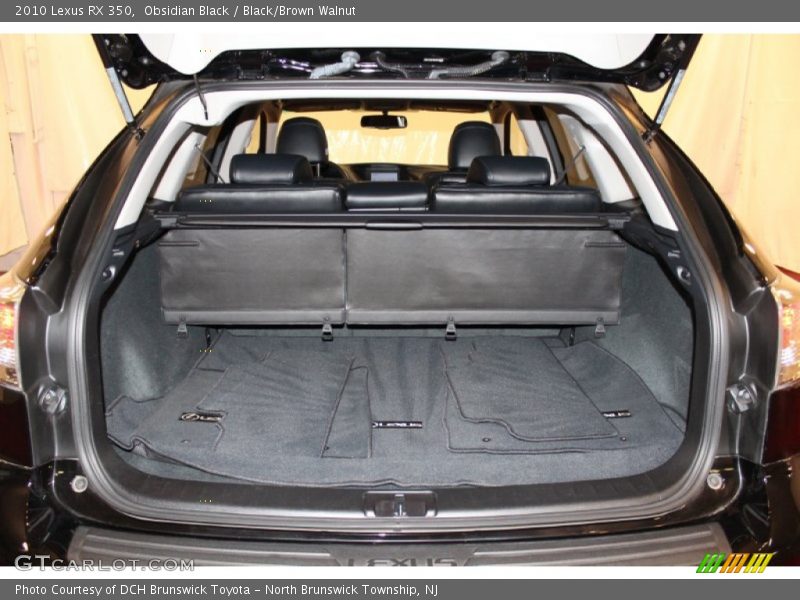 Obsidian Black / Black/Brown Walnut 2010 Lexus RX 350