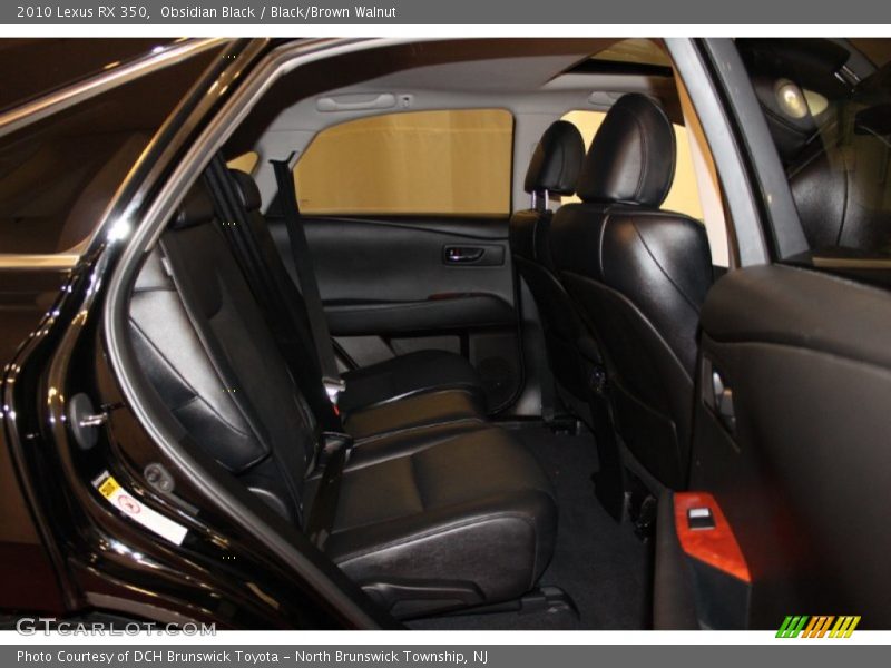 Obsidian Black / Black/Brown Walnut 2010 Lexus RX 350