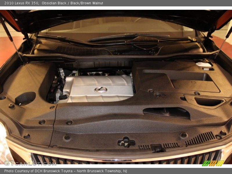 Obsidian Black / Black/Brown Walnut 2010 Lexus RX 350
