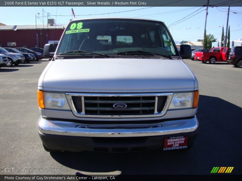 Silver Metallic / Medium Flint Grey 2006 Ford E Series Van E150 XLT Passenger