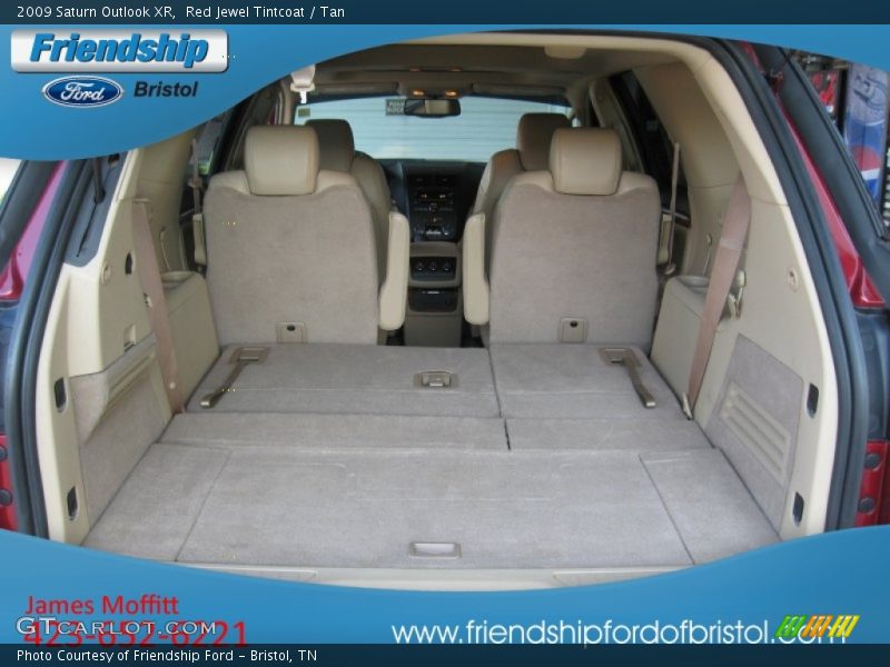 Red Jewel Tintcoat / Tan 2009 Saturn Outlook XR