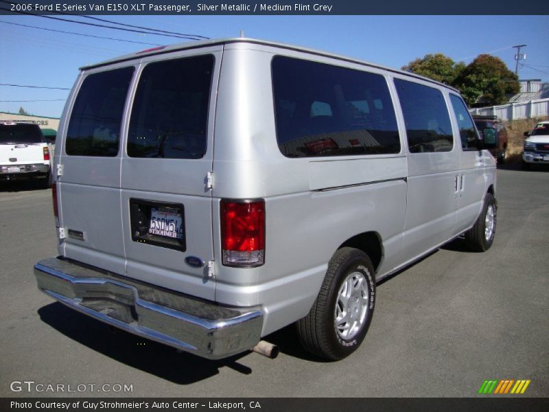 Silver Metallic / Medium Flint Grey 2006 Ford E Series Van E150 XLT Passenger