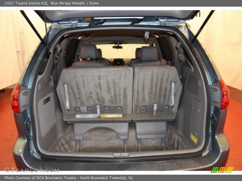 Blue Mirage Metallic / Stone 2007 Toyota Sienna XLE