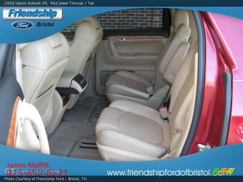 Red Jewel Tintcoat / Tan 2009 Saturn Outlook XR