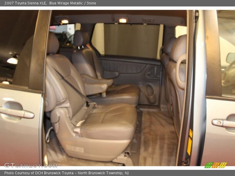 Blue Mirage Metallic / Stone 2007 Toyota Sienna XLE