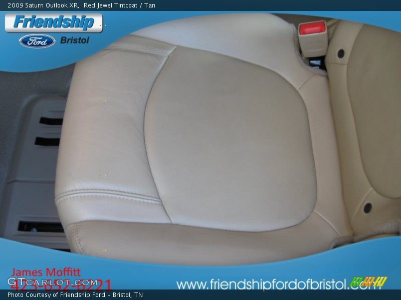 Red Jewel Tintcoat / Tan 2009 Saturn Outlook XR