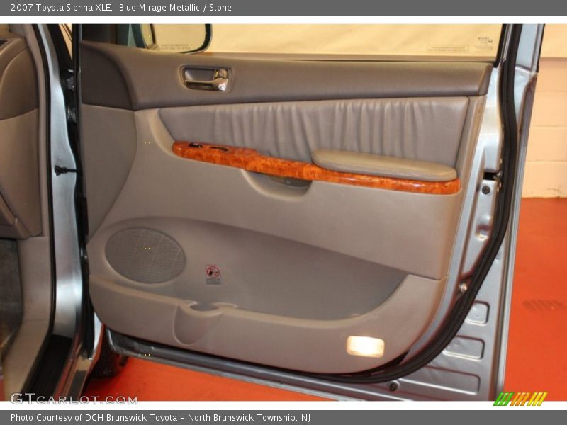 Blue Mirage Metallic / Stone 2007 Toyota Sienna XLE