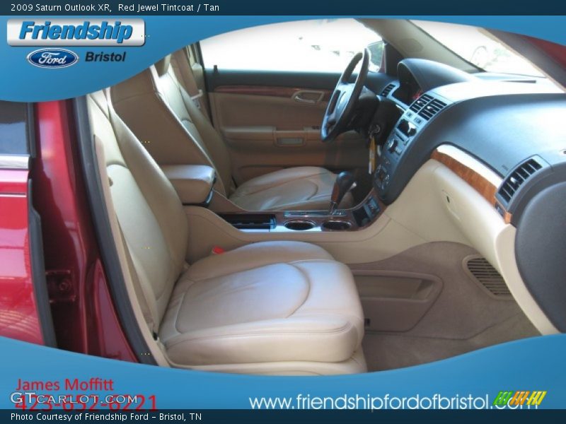 Red Jewel Tintcoat / Tan 2009 Saturn Outlook XR
