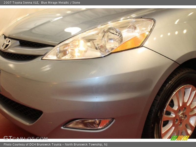 Blue Mirage Metallic / Stone 2007 Toyota Sienna XLE