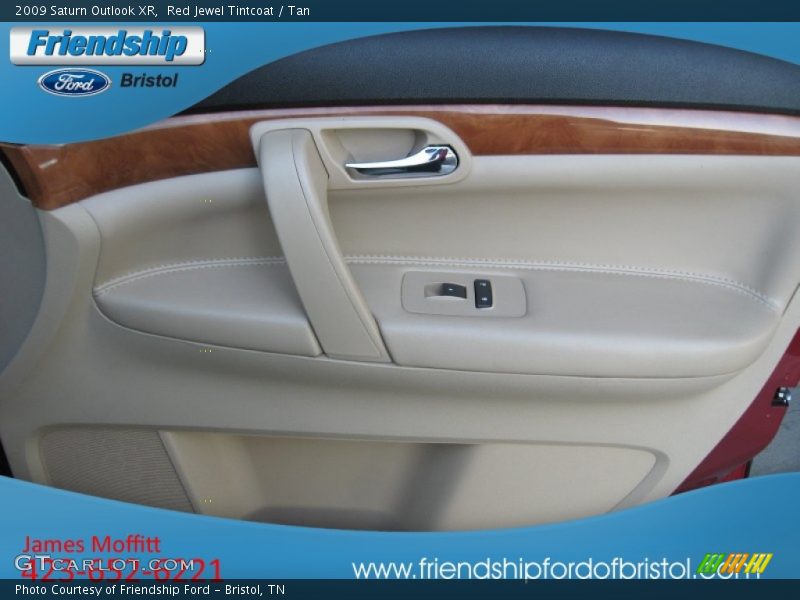 Red Jewel Tintcoat / Tan 2009 Saturn Outlook XR