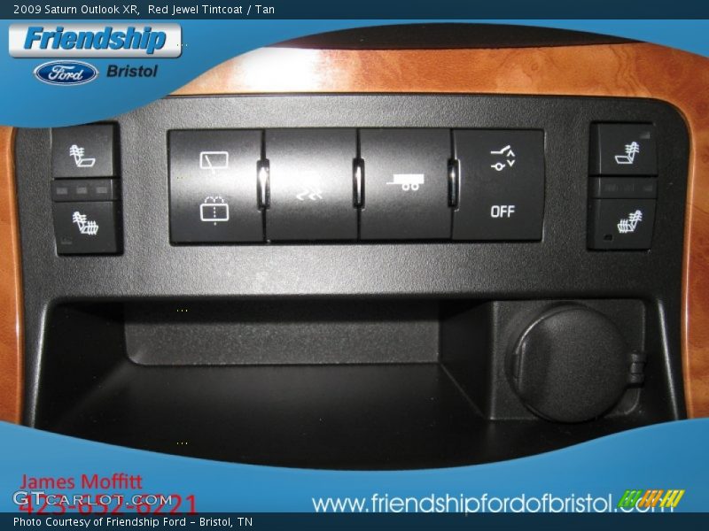 Red Jewel Tintcoat / Tan 2009 Saturn Outlook XR