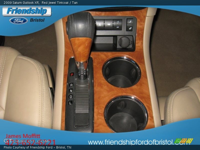 Red Jewel Tintcoat / Tan 2009 Saturn Outlook XR