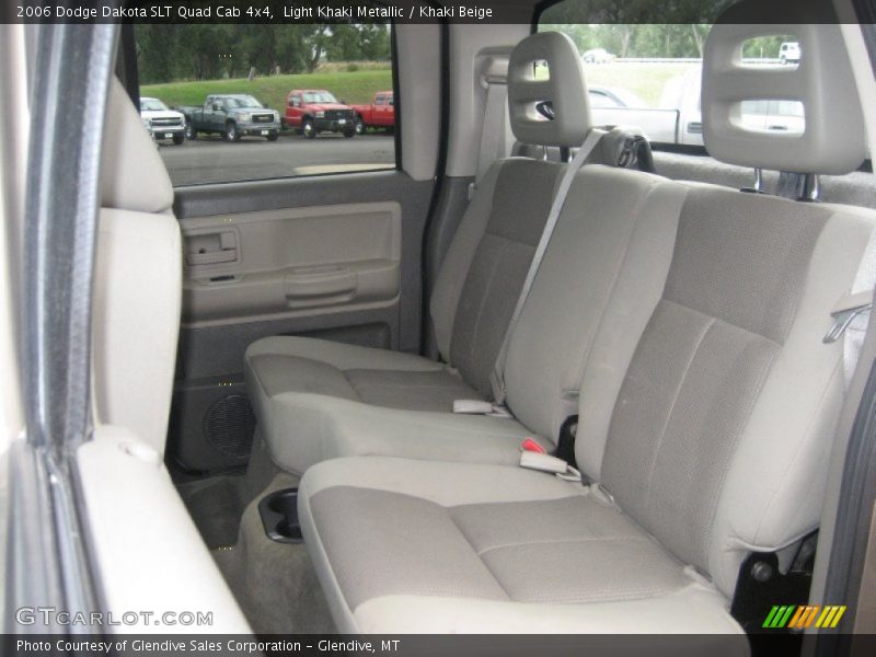 Light Khaki Metallic / Khaki Beige 2006 Dodge Dakota SLT Quad Cab 4x4