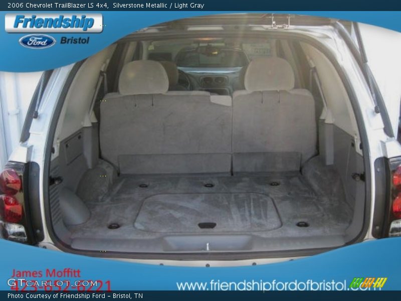 Silverstone Metallic / Light Gray 2006 Chevrolet TrailBlazer LS 4x4