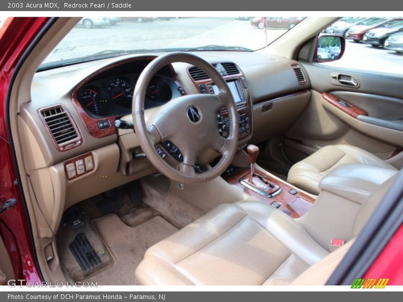 Redrock Pearl / Saddle 2003 Acura MDX