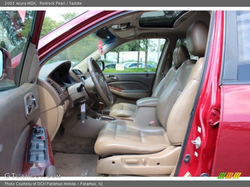 Redrock Pearl / Saddle 2003 Acura MDX