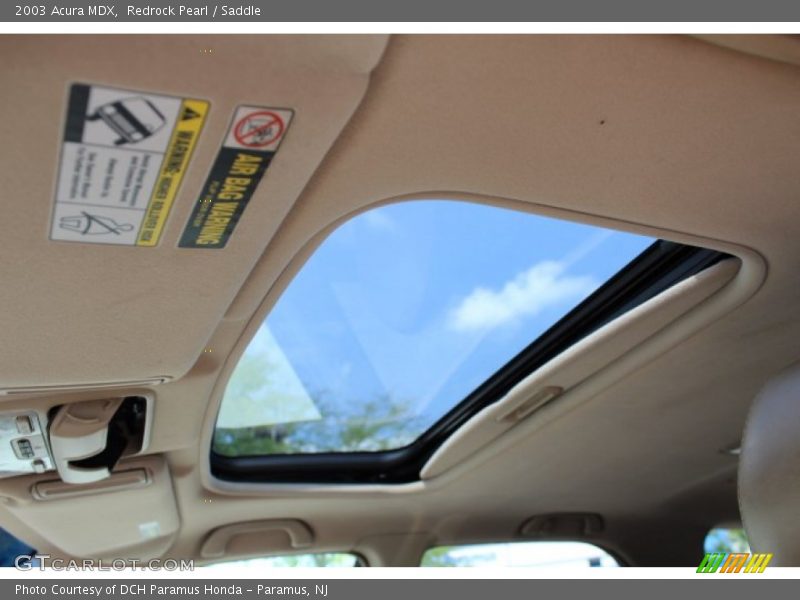Redrock Pearl / Saddle 2003 Acura MDX