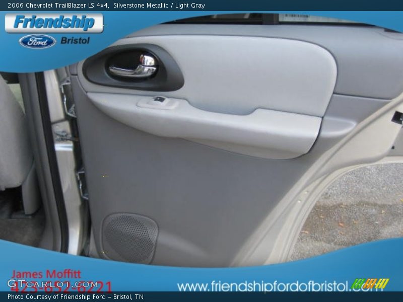 Silverstone Metallic / Light Gray 2006 Chevrolet TrailBlazer LS 4x4