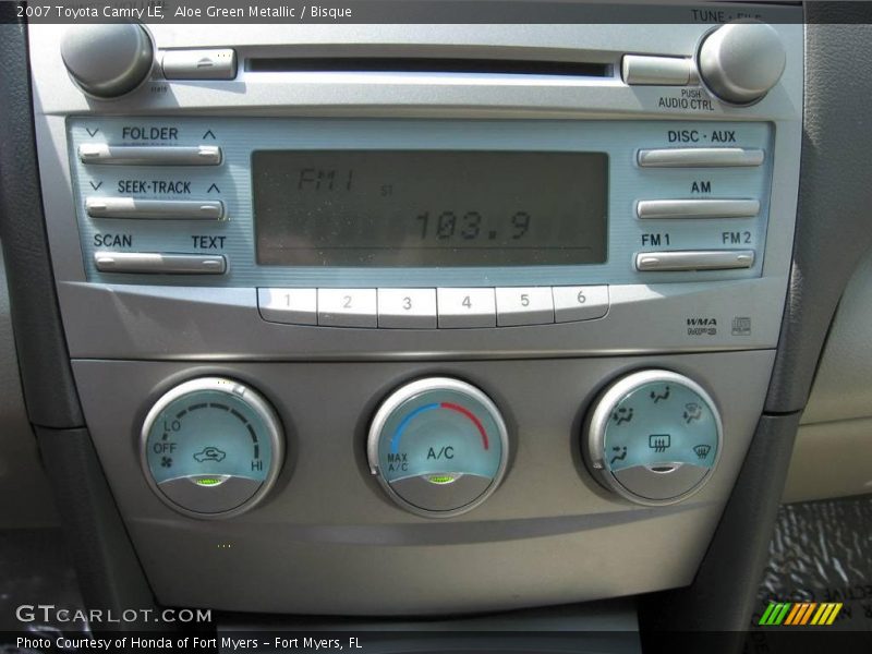 Aloe Green Metallic / Bisque 2007 Toyota Camry LE