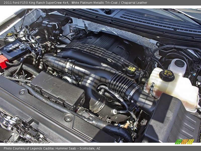  2011 F150 King Ranch SuperCrew 4x4 Engine - 3.5 Liter GTDI EcoBoost Twin-Turbocharged DOHC 24-Valve VVT V6