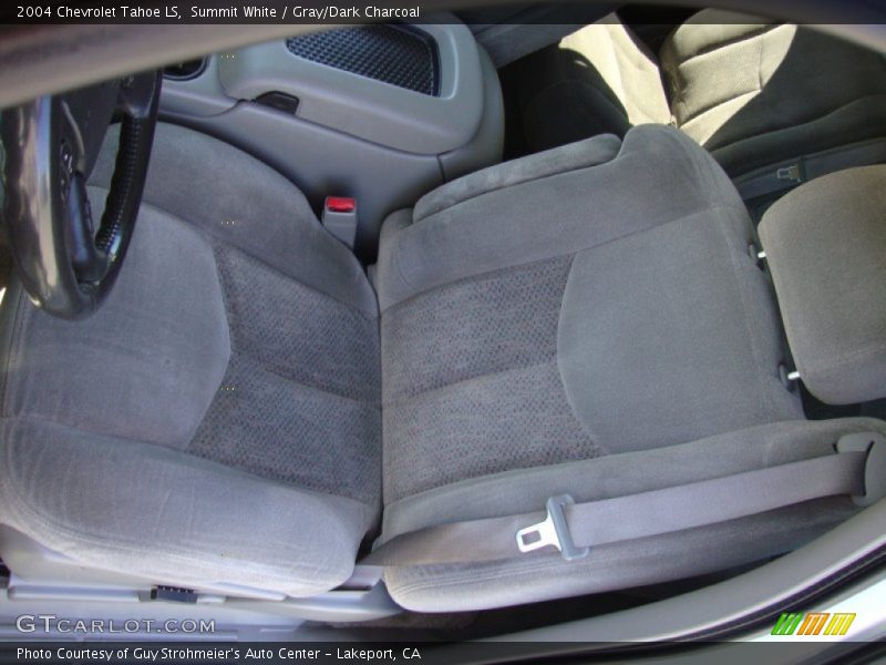 Summit White / Gray/Dark Charcoal 2004 Chevrolet Tahoe LS
