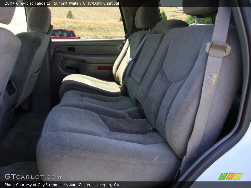 Summit White / Gray/Dark Charcoal 2004 Chevrolet Tahoe LS