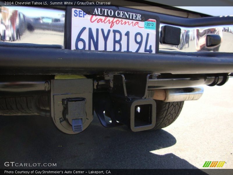 Summit White / Gray/Dark Charcoal 2004 Chevrolet Tahoe LS