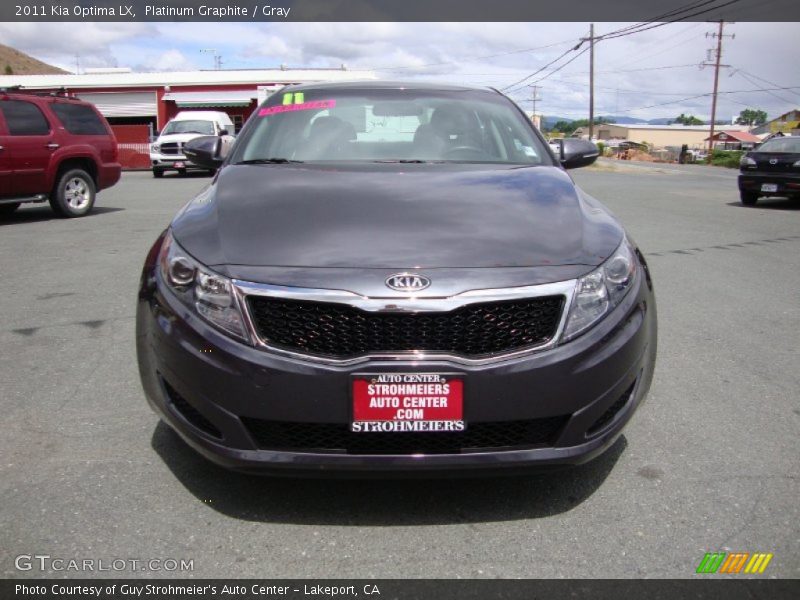 Platinum Graphite / Gray 2011 Kia Optima LX
