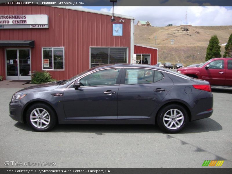 Platinum Graphite / Gray 2011 Kia Optima LX